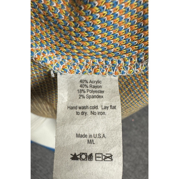 Elhoffer Design The Galactic Eclipse Oversized Cross Front Sweater SIze M/L - Picture 7 of 7